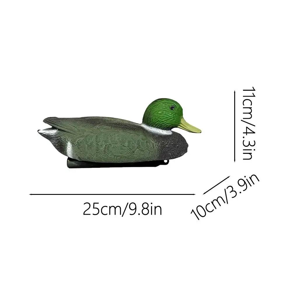 Leurre canard faux 3D flottant pour chasse et pêche - Décoration de jardin simulation réaliste