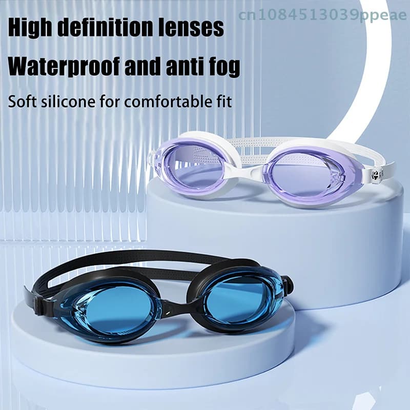 Lunettes natation avancées adultes professionnelles piscine étanches anti-buée UV hommes femmes jeunes