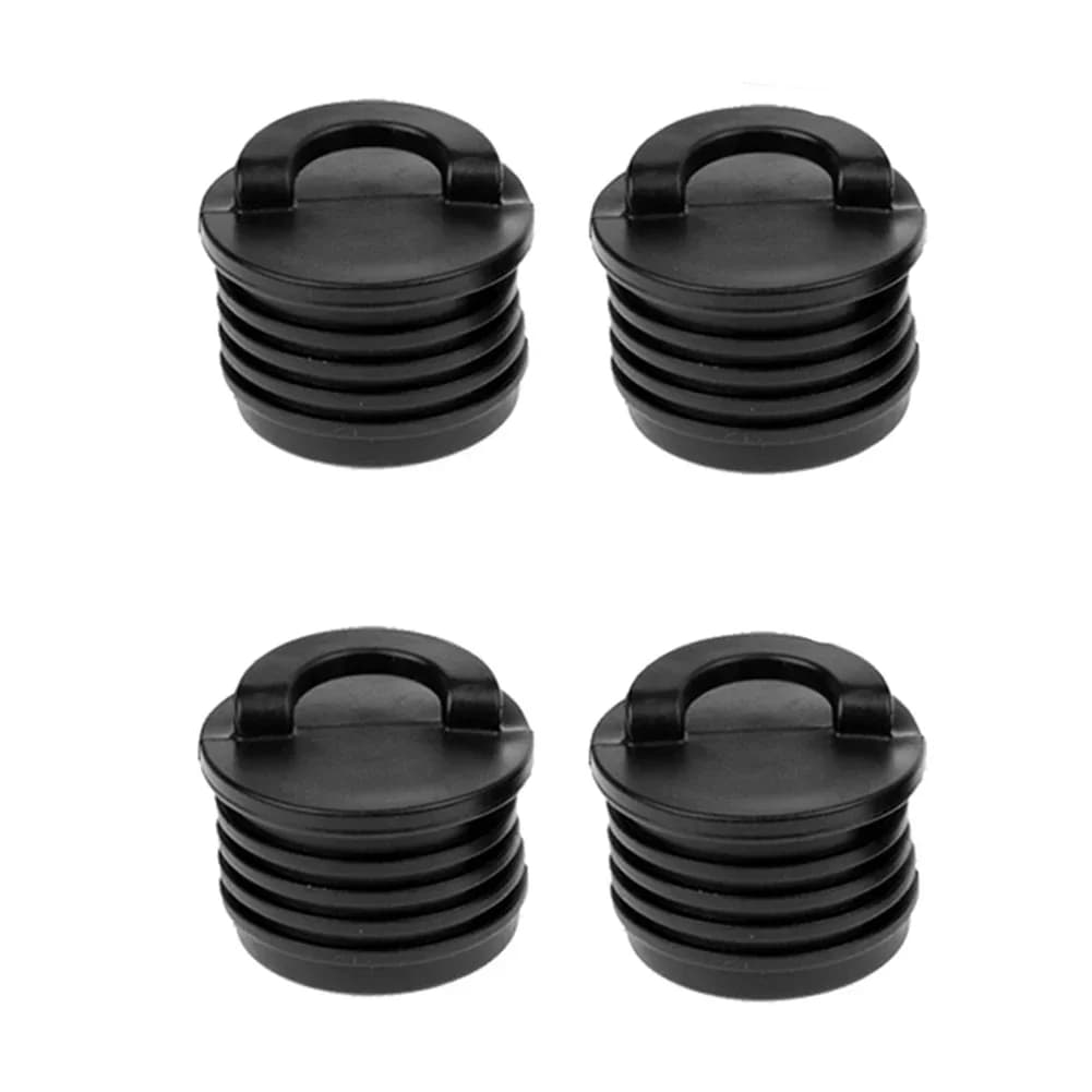 Lot de 4 bouchons de vidange pour kayak - Bouchons étanches 3,5 cm pour canoë et bateau