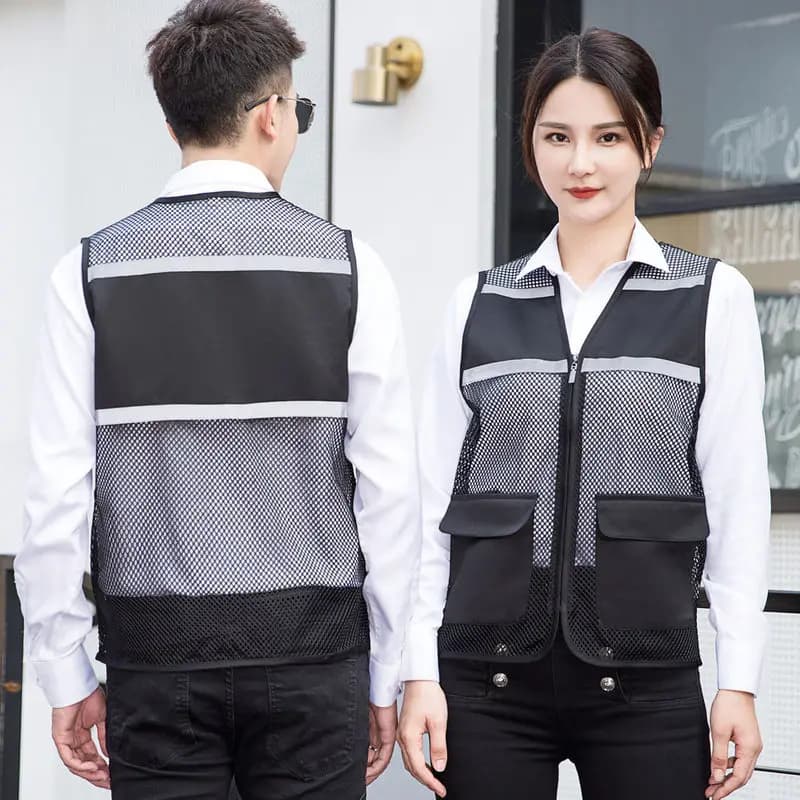 Veste de pêche sans manches grande taille L-6XL, légère et réfléchissante pour la pêche, le camping
