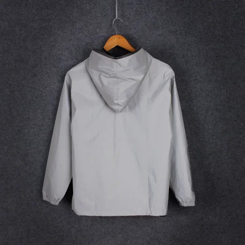 Veste réfléchissante unisexe brillante la nuit - Vêtement de sécurité pour pêche nocturne et urbaine