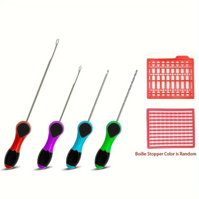 Perceuse et aiguille à boilies pour la pêche à la carpe, accessoires montage esches