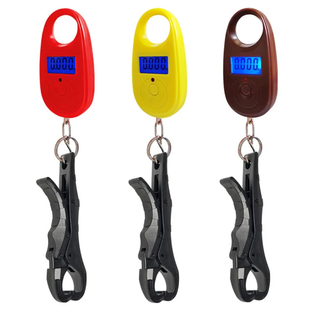 Balance digitale pêche 3 modes avec pinces à poisson - Mini balance suspendue portable 40KG précise
