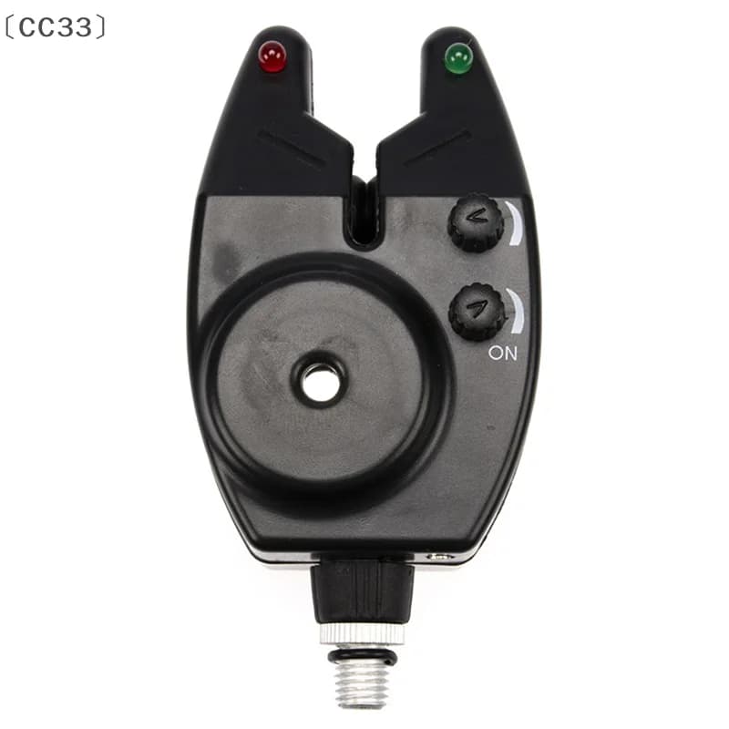 Alarme de touche portable CC33 avec indicateur LED pour équipement de pêche et rappel de morsure