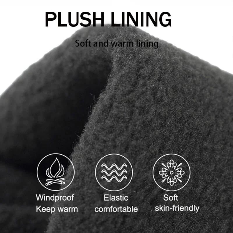 Gants pêche hiver tactiles - imperméables coupe-vent pour pêche en eau froide hommes femmes