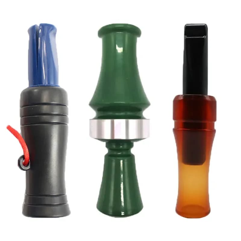 Sifflet canard sauvage imitation corbeau appât - Leurre appel canard piège accessoire chasse extérieur