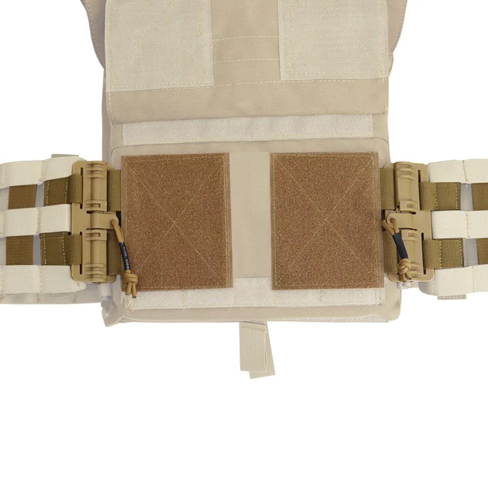 Kit boucles dégagement rapide 2 pièces - Pour gilets tactiques de pêche et airsoft