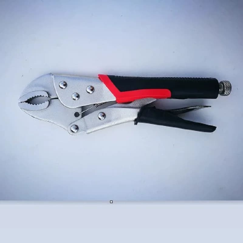 Pince multiprise verrouillable 5 pouces - Pince à bec courbe et droit pour soudure et maintenance