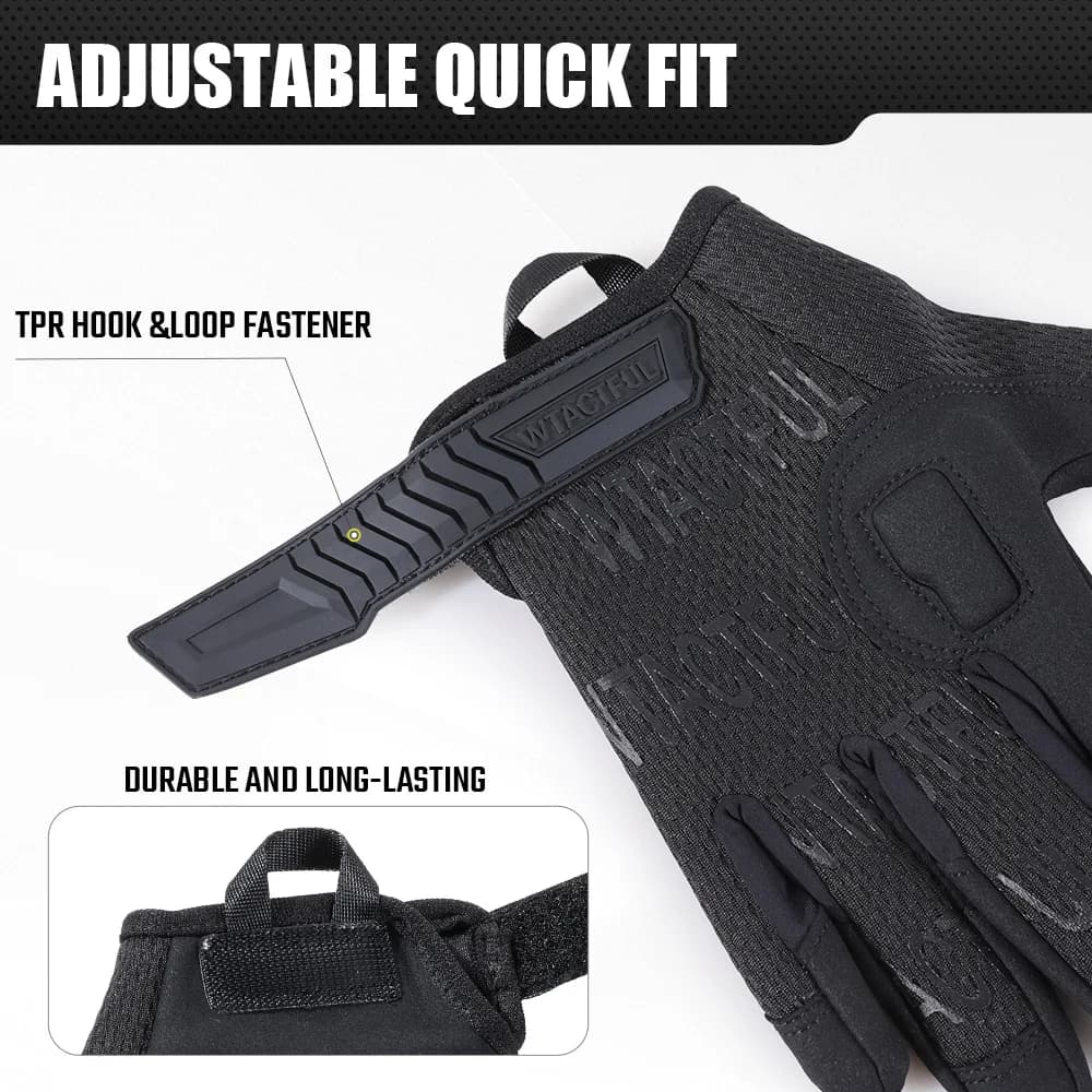 Gants tactiques Outdoor écran tactile pêche chasse cyclisme camping randonnée légers homme