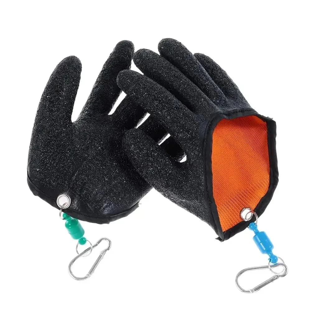 Gant de pêche professionnel antidérapant gauche ou droit, protection contre les perforations et éraflures pour pêcheur