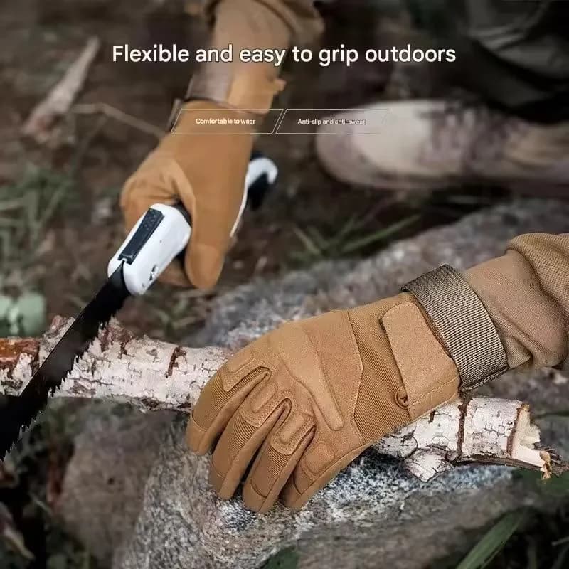 Gants tactiques anti-dérapants pour pêche, escalade et paintball - Hommes sportifs
