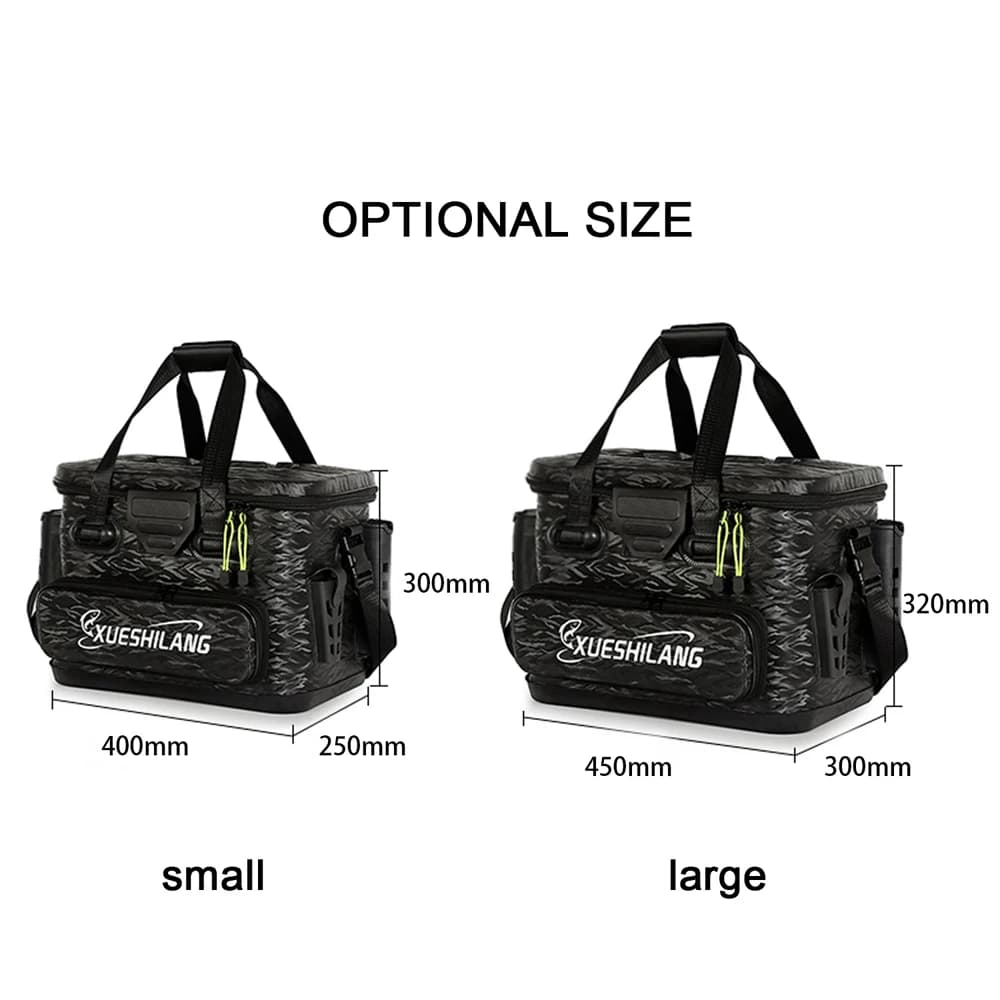 Caisse pêche mer vivier poissons renforcé - Bac multifonction cage poissons accessoires pêche