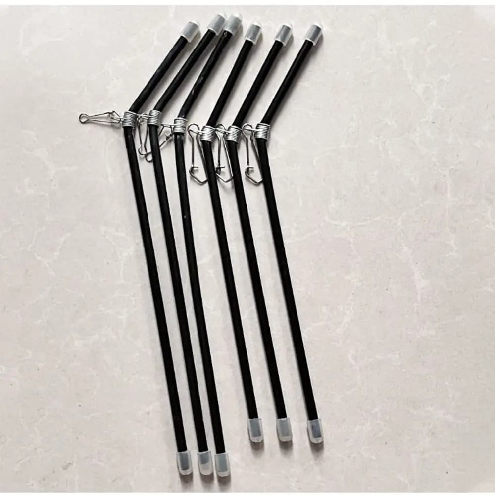 5 connecteurs anti-embrouille pour feeder pêche 20cm et 22cm noir - Outils balance feeder