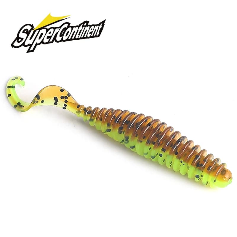 Leurre souple Tanan-Tail 50mm et 65mm pour la pêche de la perche, du bar et de la carpe