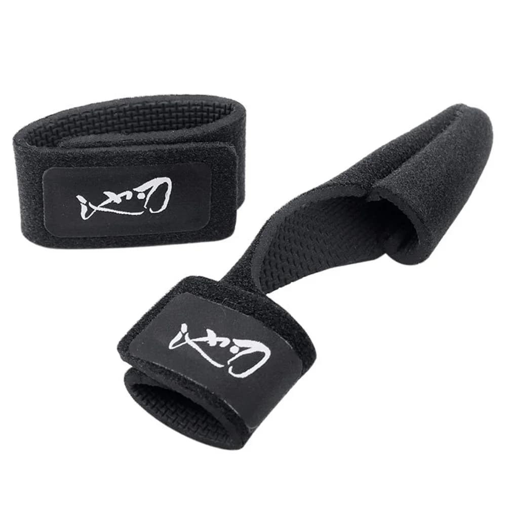 Ceinture élastique porte-canne de pêche avec protège-bague et porte-leurres pour pêcheur