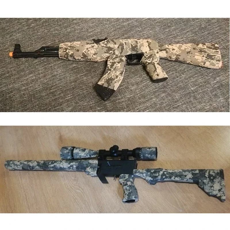 Ruban camouflage armée 5cmx4.5m pour chasse pêche - Enveloppe étanche discrète et durable