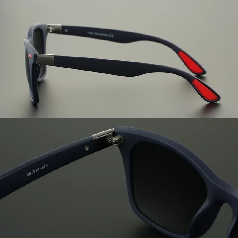 Lunettes de soleil vintage rétro polarisées UV400 pour pêcheurs - Hommes et femmes