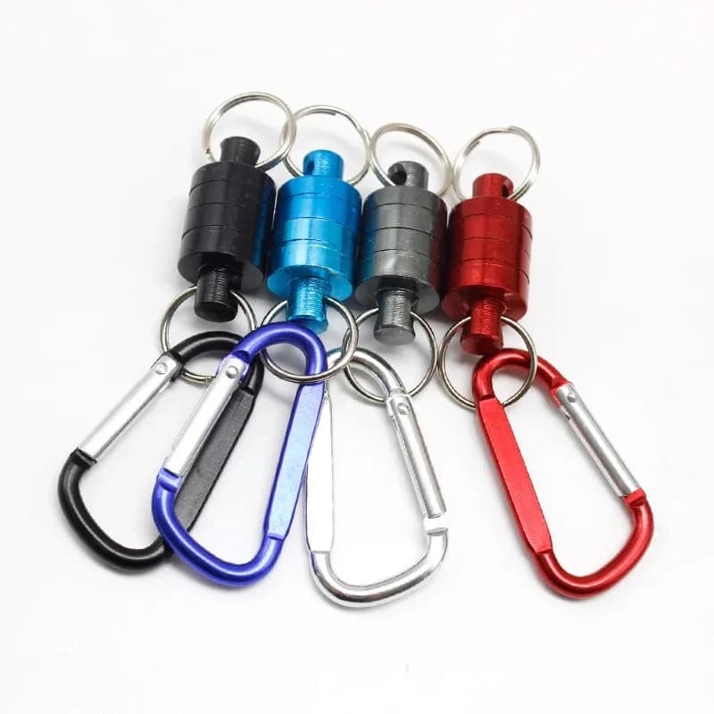 Mousquetons magnétiques pour équipement de pêche - Fermeture puissante pour accessoires outdoor