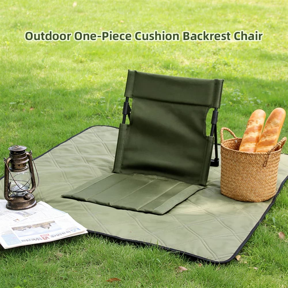 Chaise extérieure pliante légère compacte camping portable pour adultes pêche randonnée