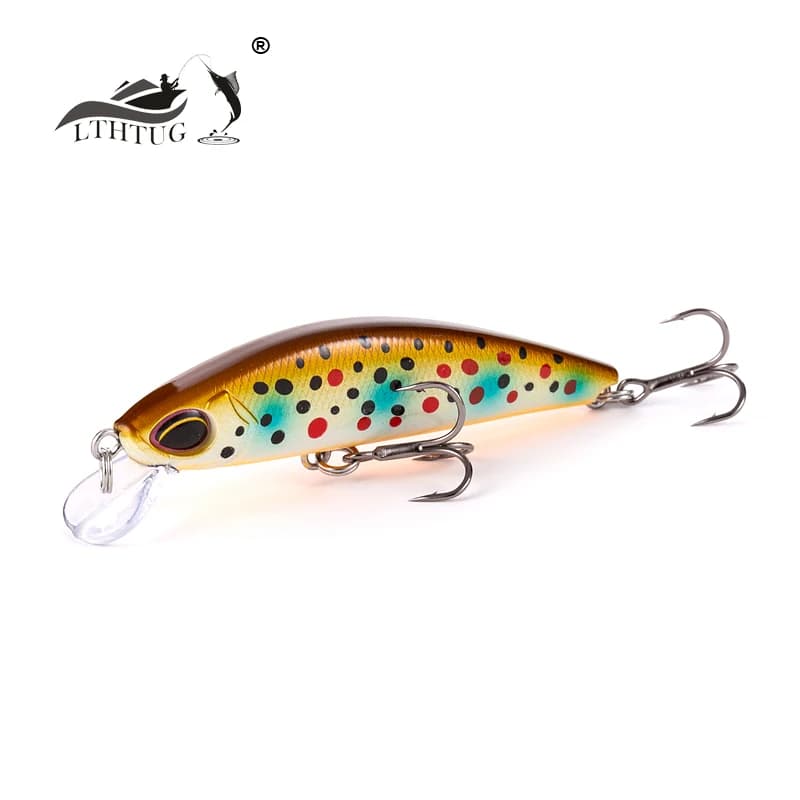 Leurre pêche minnow coulant 63mm 7.5g pour truite, perche, brochet et black bass - Leurres artificiels haute performance