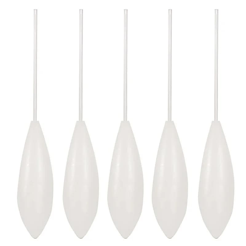 5 flotteurs bombard acrylique 15g à 50g pour la pêche à la carpe, bouchon flottant et accessoires montage