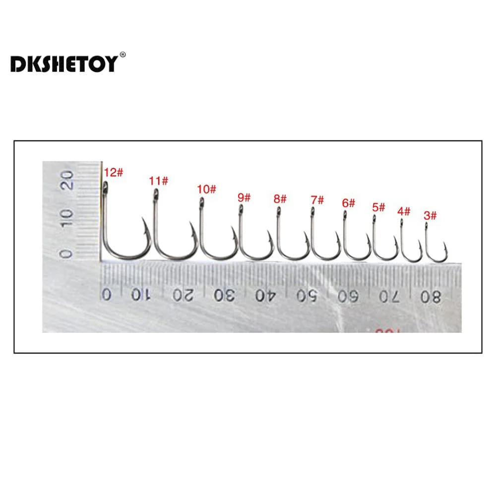 Kit 100 à 1000 hameçons barbés pour pêche eau douce et mer - Boîte de rangement pratique