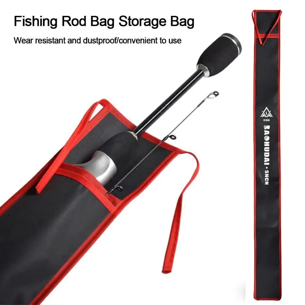 Sac canne pêche pliable portable : rangement multifonction double couche grande capacité pour matériel