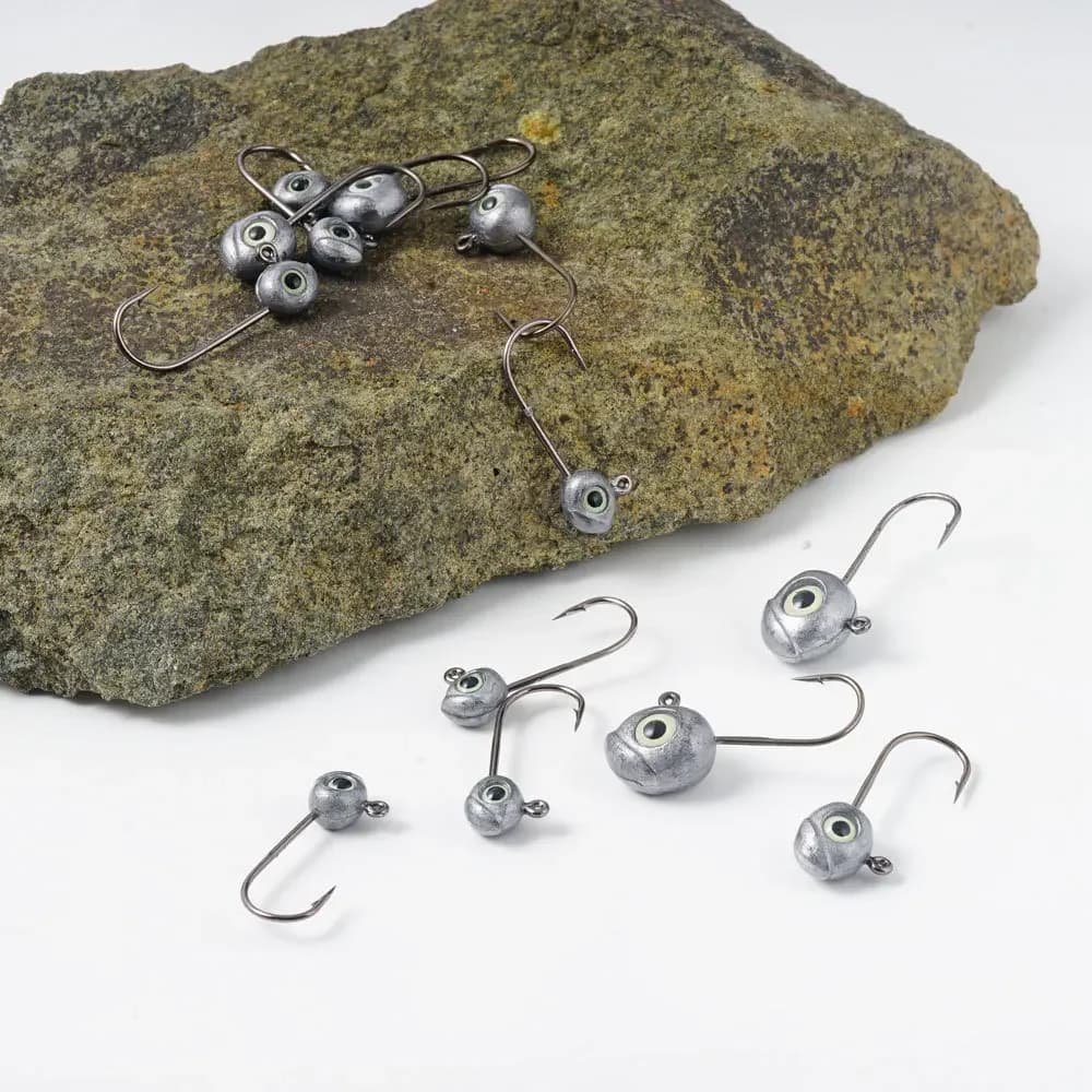 Hameçon plombé leurre souple ultra léger 0.5g à 5g pour pêche de la perche et carnassiers