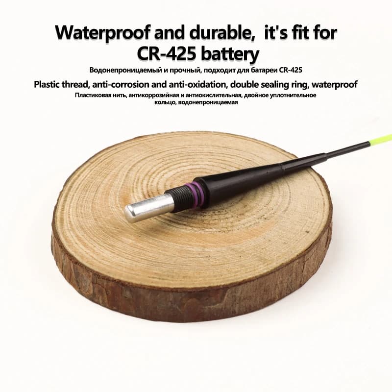 Flotteur LED à capteur de gravité + tube lumière couleur changeante pour pêche électrique océan