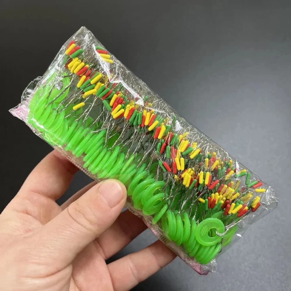 Stop float caoutchouc pour flotteurs pêche - 600 pièces 100 groupes oval beans espaceurs ligne accessoires