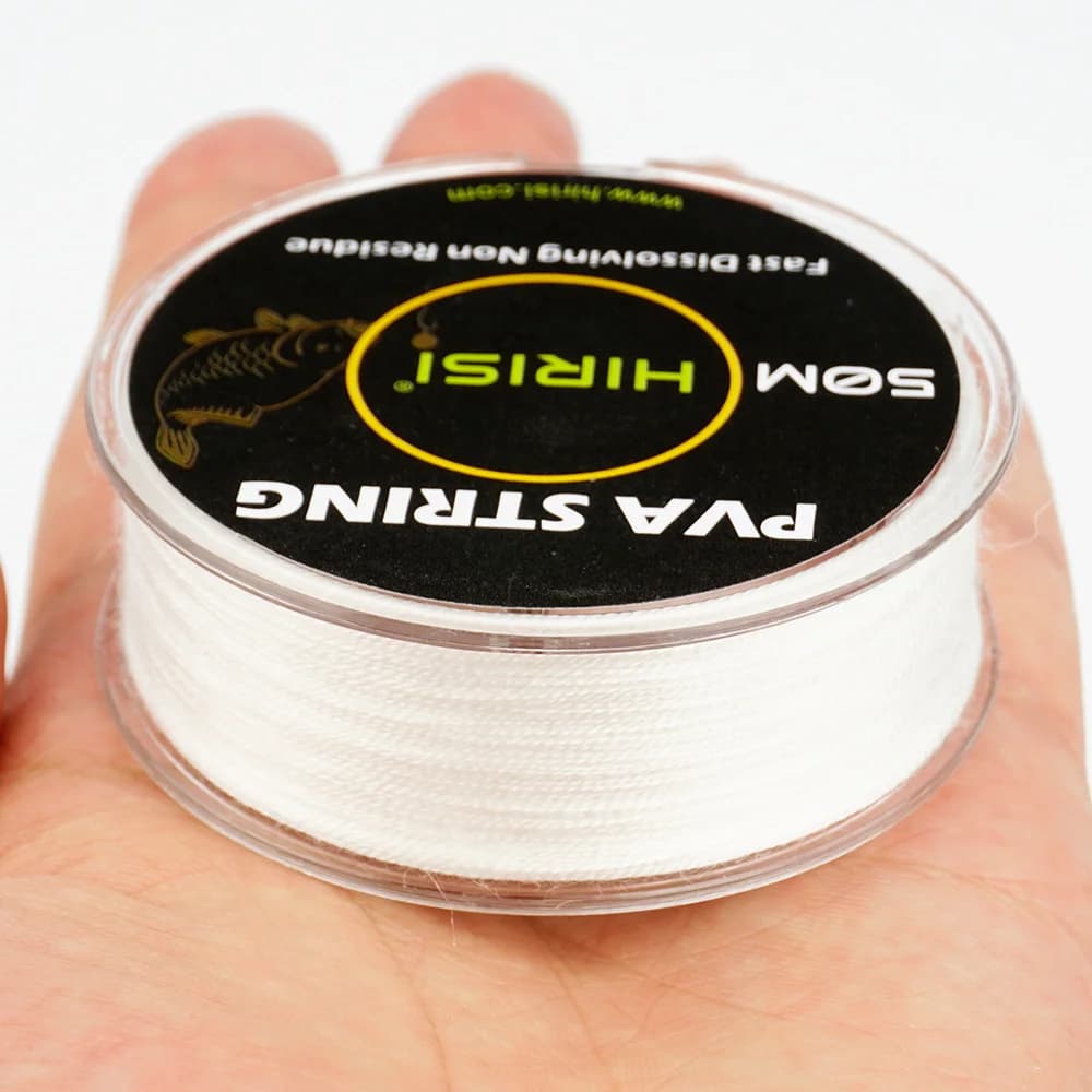 Fil PVA Hirisi 100m soluble pour carp fishing - Accessoire pour boilies et appâts de carpe