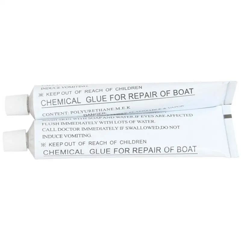 Colle réparation PVC 30ml pour bateau, kayak et piscine - Super glue multifonction étanche et durable