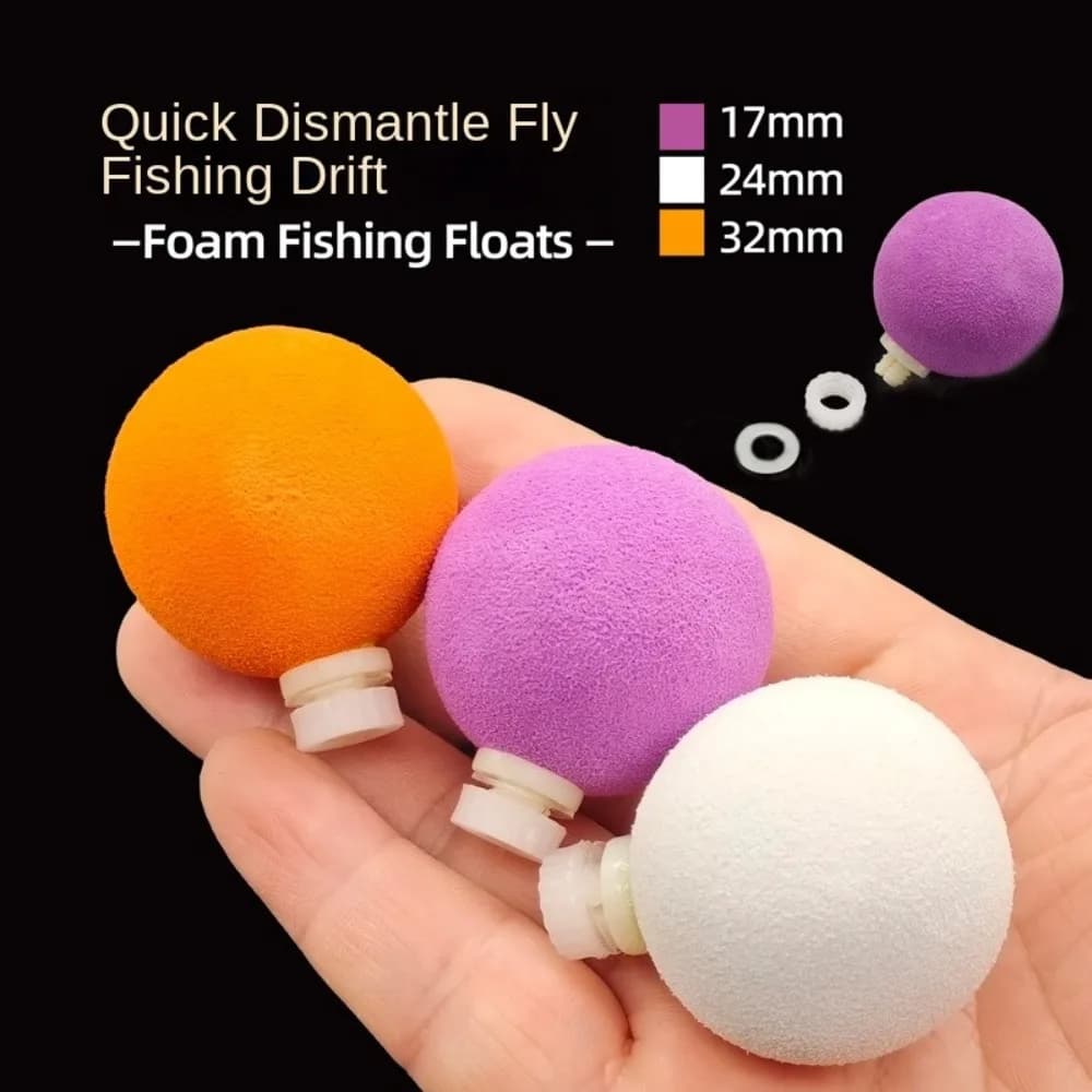 3 flotteurs Strike EVA 1.8g-10g pour pêche à la mouche truite - Indicateurs de dérive flottants