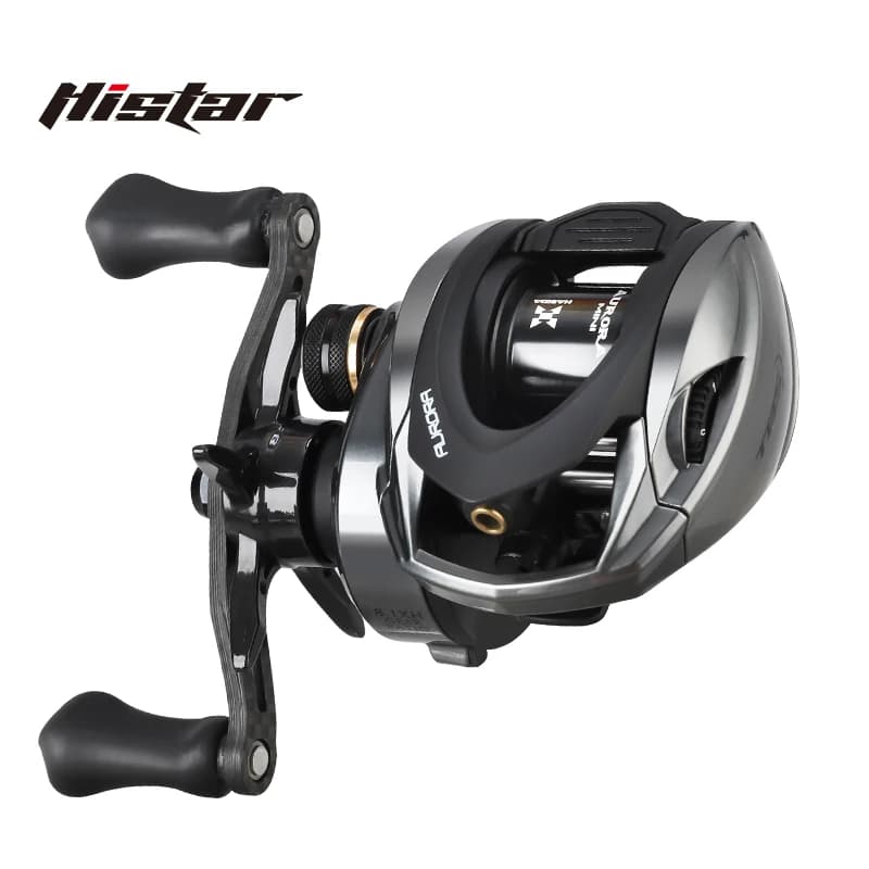 Moulinet baitcasting Histar Aurora AIR BFS ultraléger 115g pour pêche fine avec leurres légers