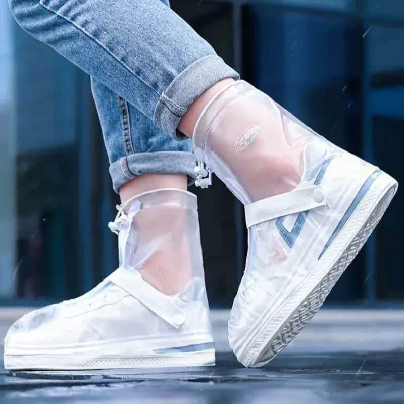 Bottes de pluie homme résistantes légères PVC imperméables antidérapantes pour travail extérieur