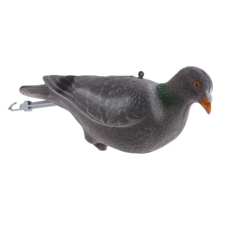 Leurres pigeons plastique 5 ou 2 pièces imitation réaliste pour jardin et chasse