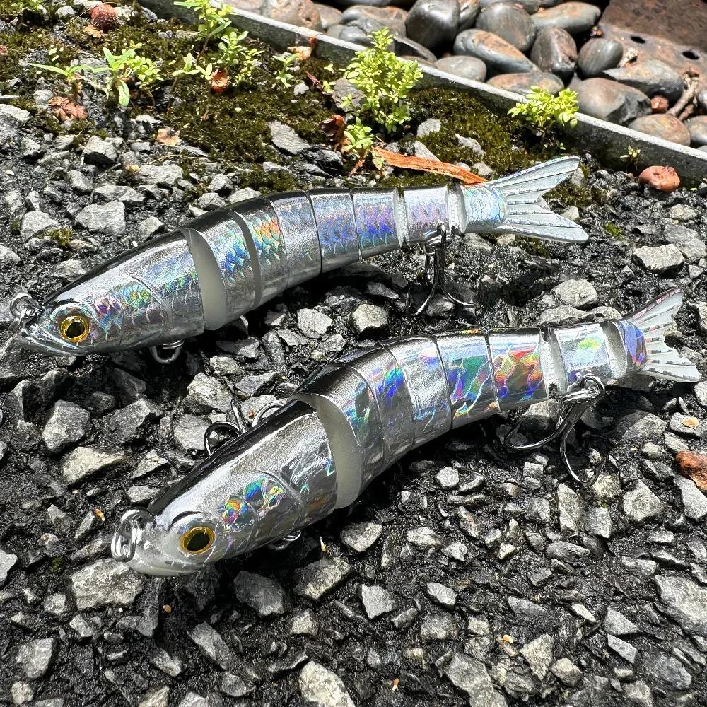 Leurre dur GOBAIT Swimbait multi-joints 11g 16g 27g pêche lent coulant pour carnassiers et carpes