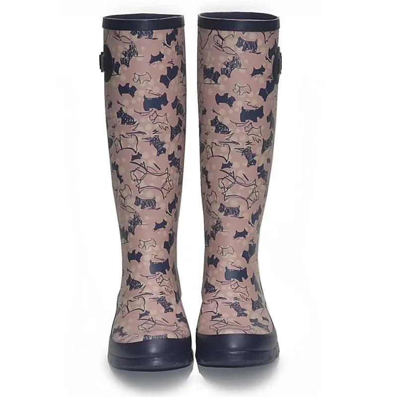 Bottes de pluie femme tubes bas et hauts imperméables antidérapantes pour randonnée pêche marche aquatique