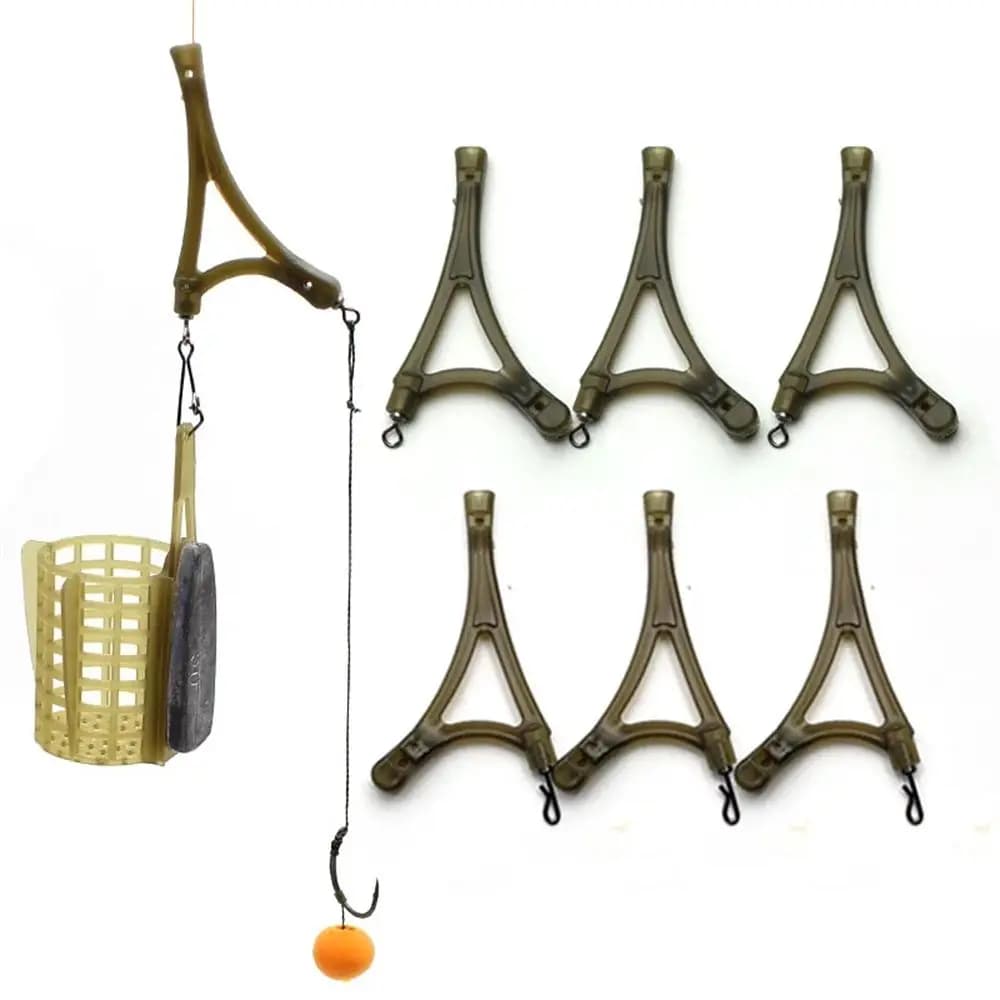 Système anti-emmêlement 10 pièces pour cage feeder carpe montage européen accessoires pêche