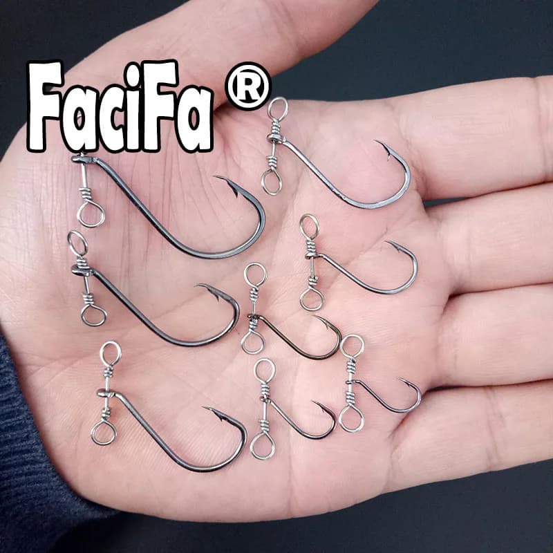 20 hameçons drop shot pour leurres souples - pêche du bass et carnassiers en eau douce