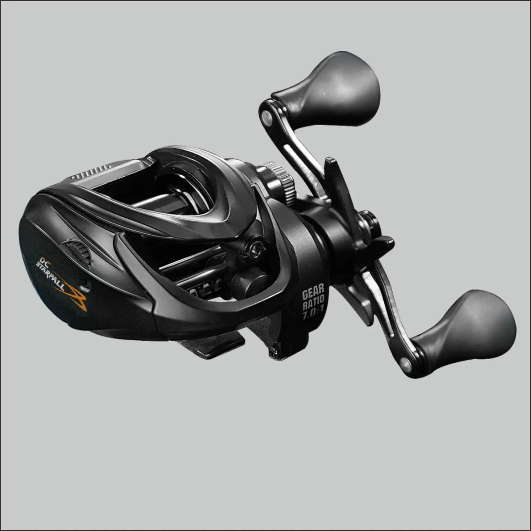 Moulinet de pêche casting ANATONO STARFALL à frein digital, 149g, ratio 7.0:1 et frein de 5KG