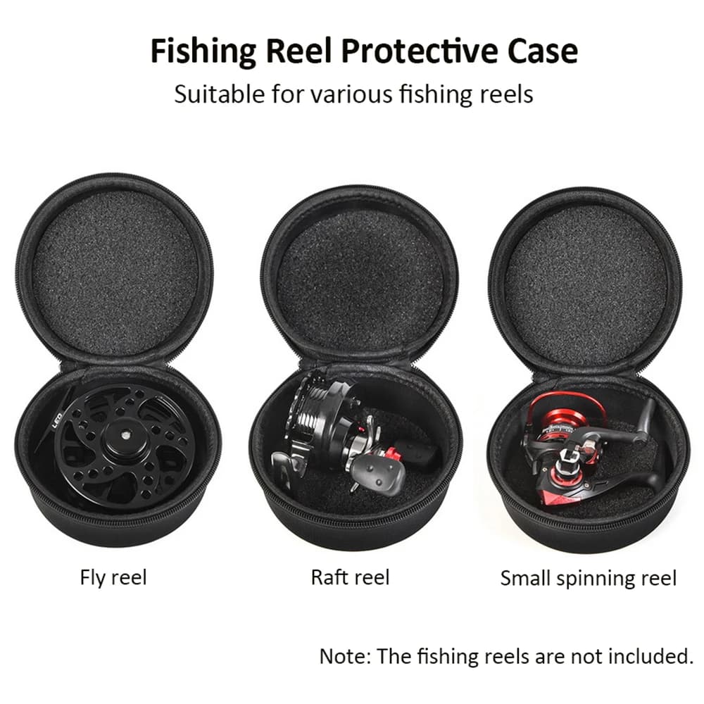 Étui de protection EVA pour moulinets de pêche - housse pour moulinets spinning, raft et fly