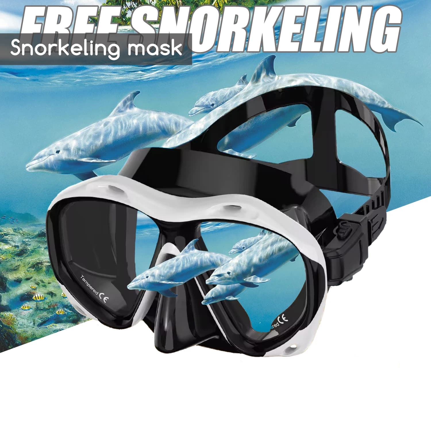 Lunettes de natation grand cadre adultes qualité supérieure panoramique anti-buée étanches HD équipement