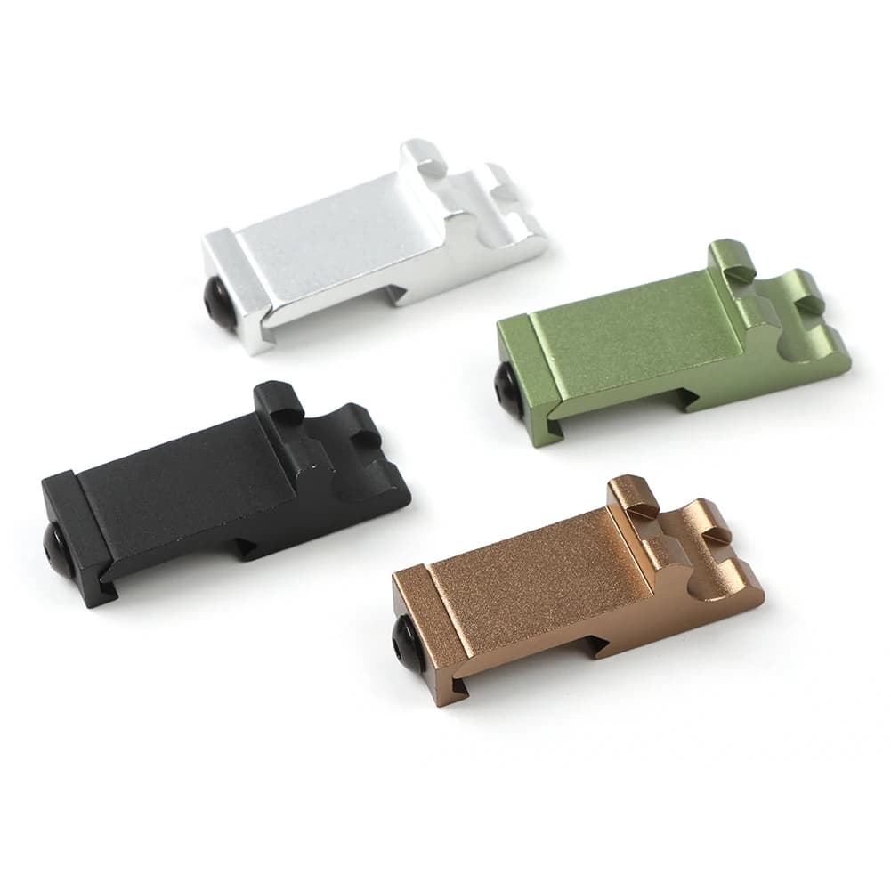 Adaptateur latéral 45 degrés rail Picatinny 20mm montage lampe laser lunette fusil chasse accessoire tactique