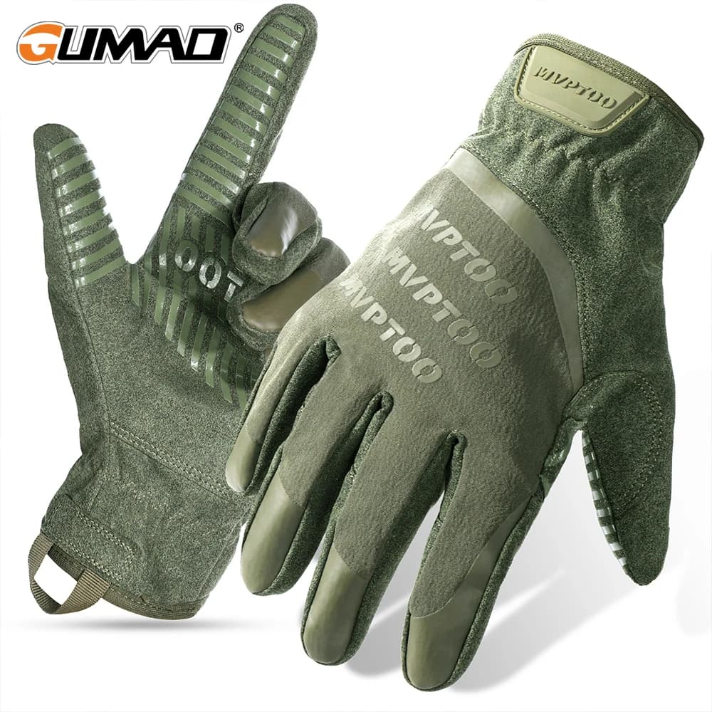 Gants de pêche hiver polaire thermiques - Compatibles écran tactile, imperméables et anti-vent