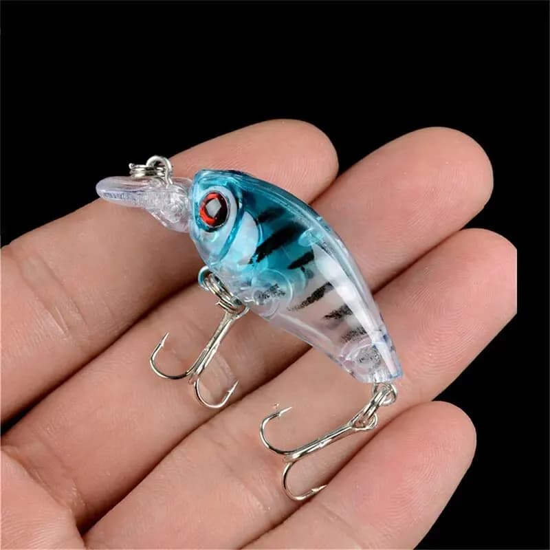 Crankbait Fishing Bait 8pcs 4g 4.5cm Artificial Hard Baits Crank Lure Set Sinkin
