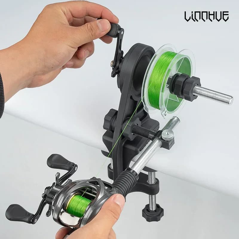 Dévidoir LINNHUE léger et antirouille - Outil pratique pour bobines de moulinets spinning et casting