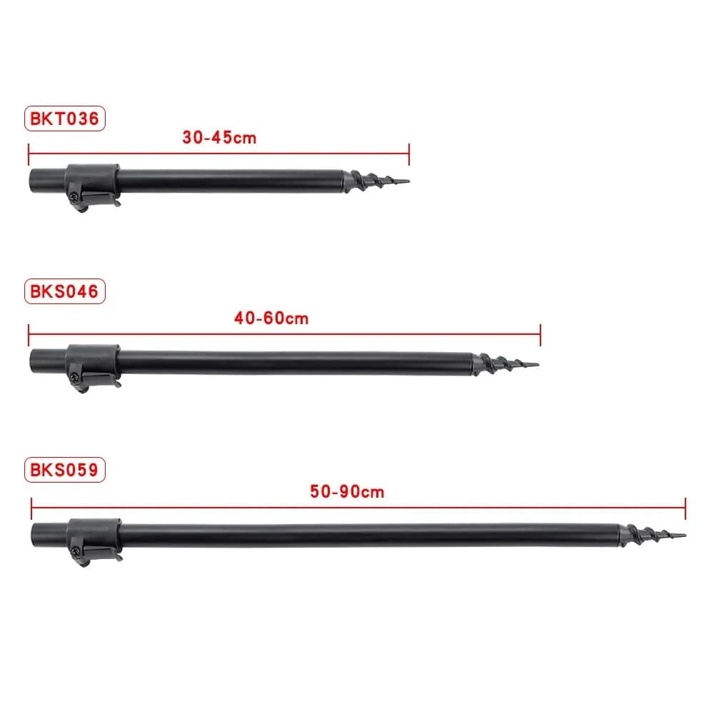 Support canne carp fishing Hirisi aluminium - Bank sticks 2 pièces rod pod stabilisation berge