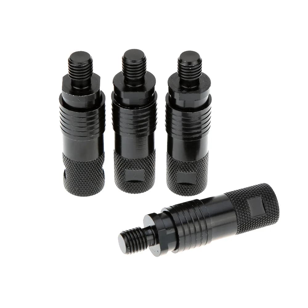 4 Pièces Connecteur Quick Release pour Rod Pod Support Alarme Pêche avec Libération Rapide Accessoire
