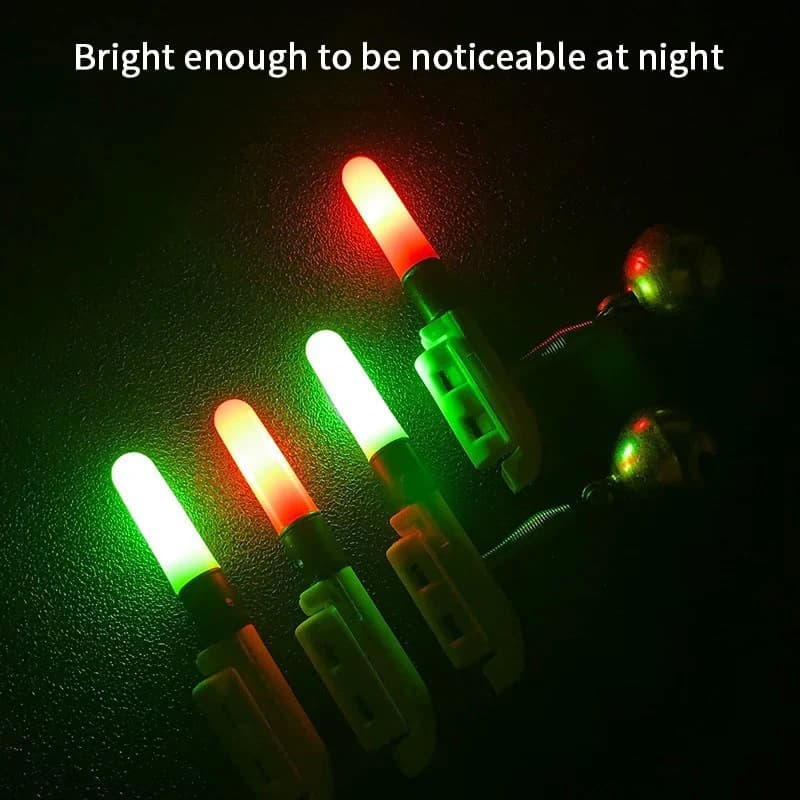 Canne lumineuse électronique avec alarme morsure et flotteur lumineux USB rechargeable - Détecteur touche